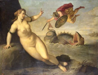 Perseus Rescues Andromeda, c. 1610